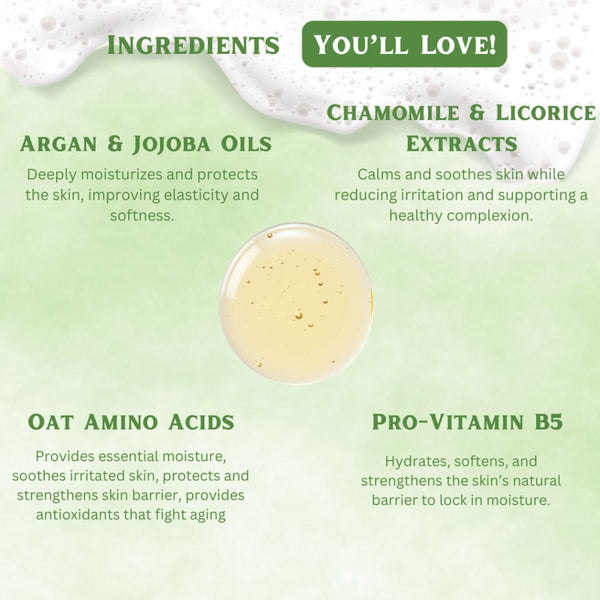 Peppermint Tea Tree & Eucalyptus Sulfate-Free Body Wash - Organic Body Care
