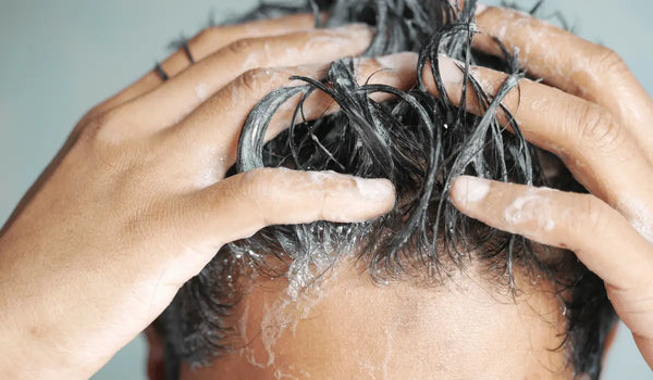 Natural sulfate-free shampoos for thinning dry color-treated and sensitive scalp hair