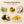 Face cream ingredients including aloe vera, olive oil, coconut oil, avocado oil and vitamins A, B3, B5 and E