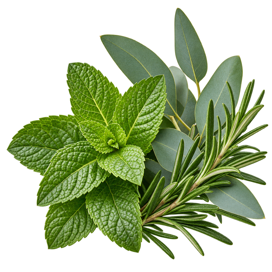 Peppermint, Tea Tree, Rosemary & Eucalyptus