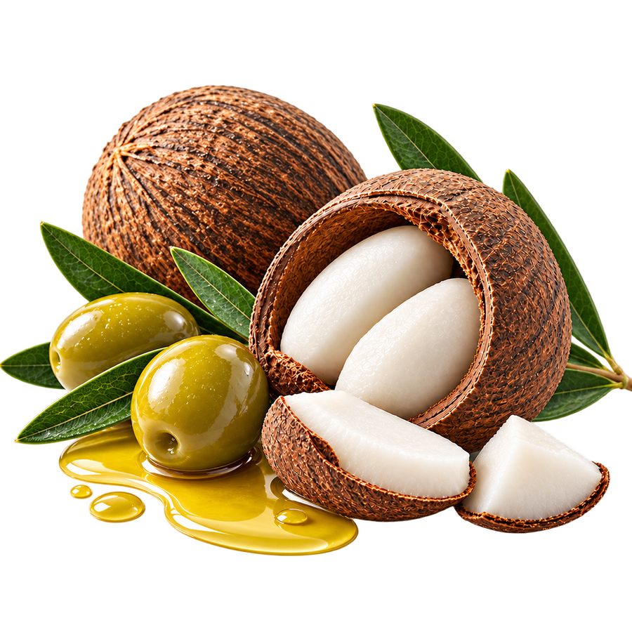 Babassu, Olive & Apricot Oils