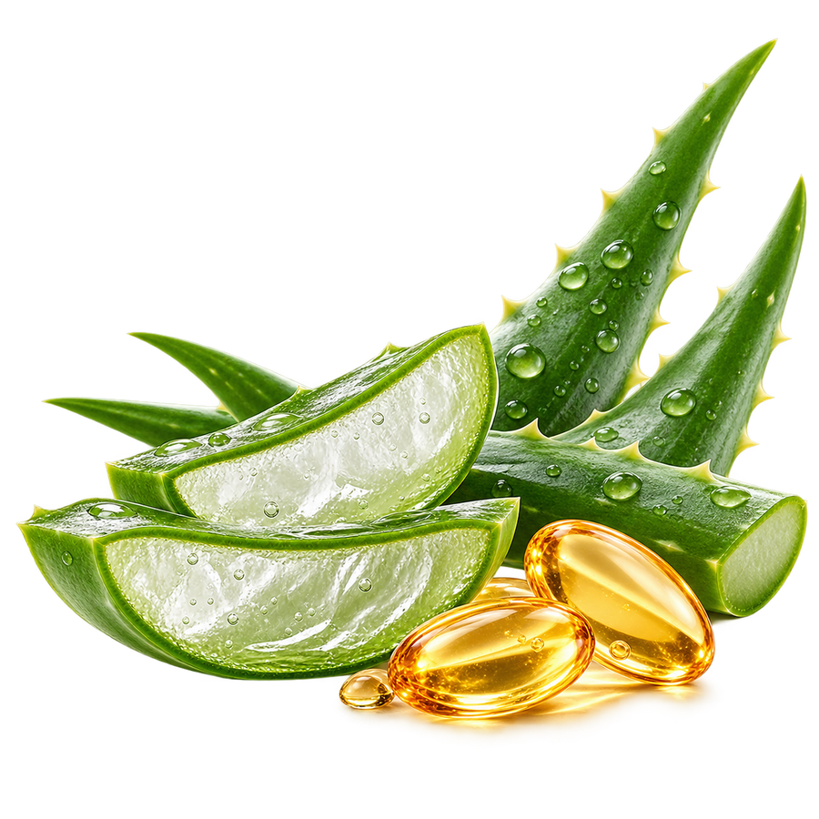 Aloe Vera + Vitamins B5 & E