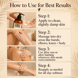 Coconut Milk + Vanilla Body Lotion & Hand Cream