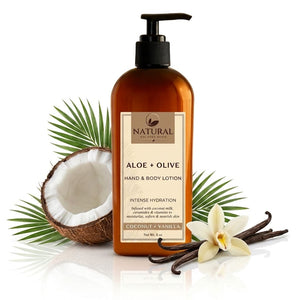 Coconut Milk + Vanilla Body Lotion & Hand Cream