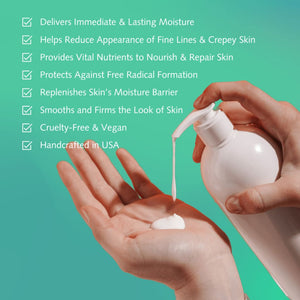 Tropical coconut pineapple body lotion for soft skin