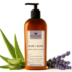 Lavender Body Lotion & Hand Cream | Best Moisturizer for Dry Skin Flaky Skin Itchy Skin