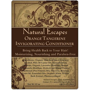 Nourishing blood orange conditioner for detangling hair care