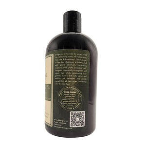 Natural Escapes peppermint rosemary shampoo for hair growth support
