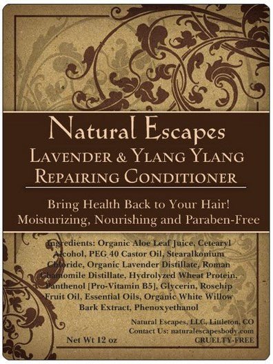 Lavender & Ylang Ylang Repairing Conditioner | Moisturizing Conditioner for Dry Hair